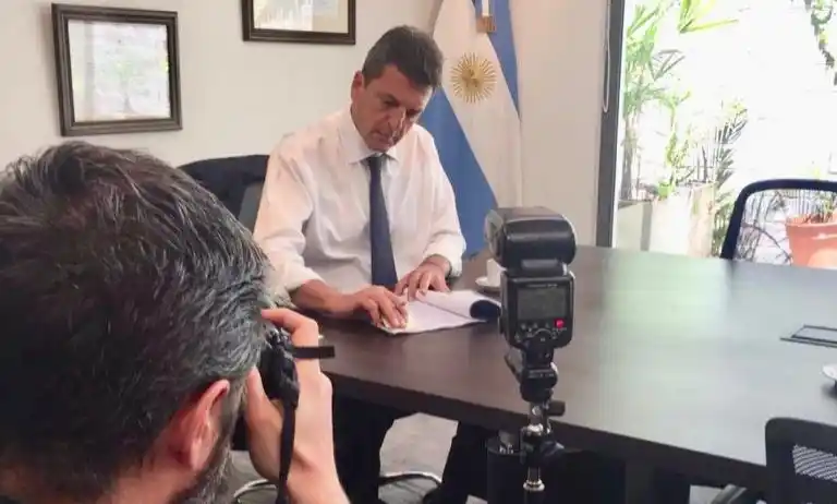 Sergio Massa confirmó que será candidato a presidente