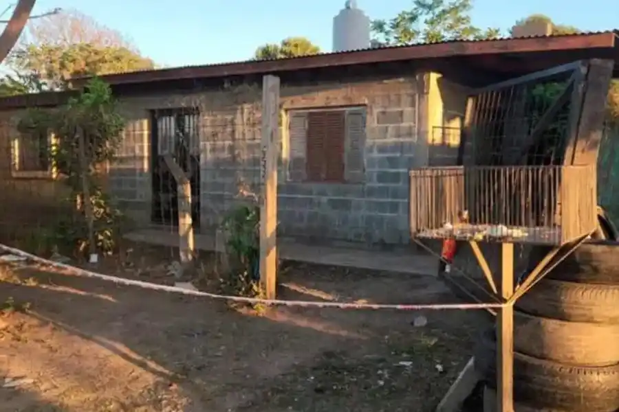 La casa en donde sucedió todo. Gentileza: El Doce