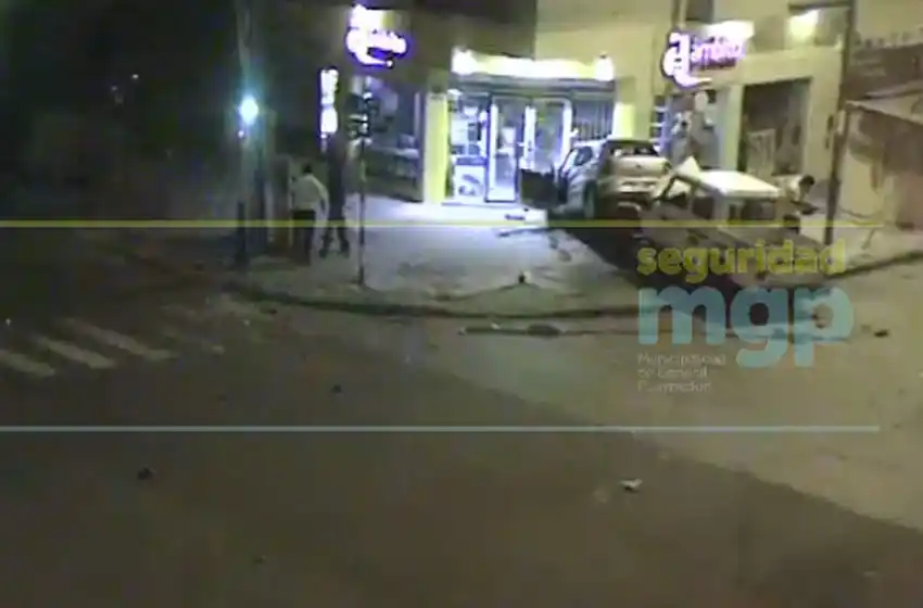 Impactante choque en Colón y Jara