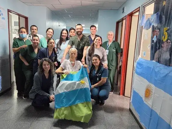 Historias de superación: La voluntad de una 
paciente intervenida en el HAC que nunca se rindió