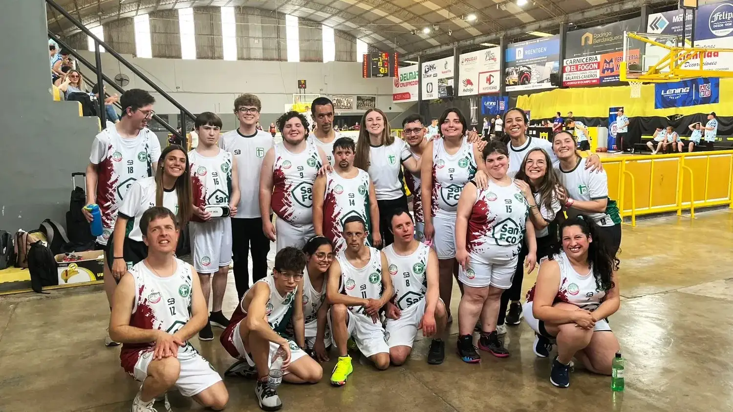 El básquet adaptado vuelve a San Francisco con una nueva jornada de inclusión