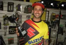Brillante segundo puesto de Omar Roncallo (h) en la primera fecha del campeonato MX del Norte