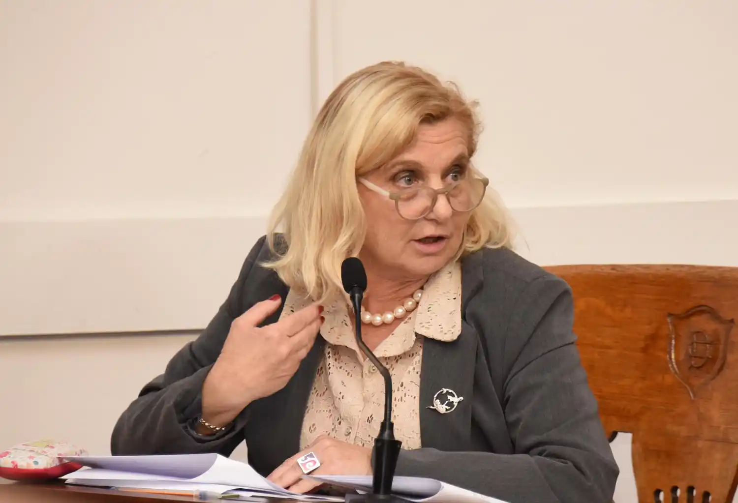 La concejal de Alternativa Tandil, Rosana Florit.