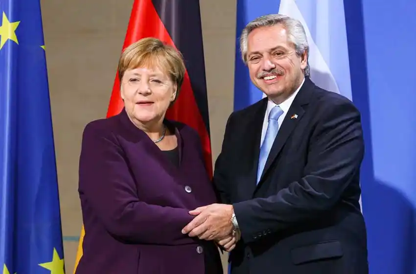 Tras la reunión entre Fernández y Merkel, Alemania apoyará a la Argentina en su negociación con el FMI