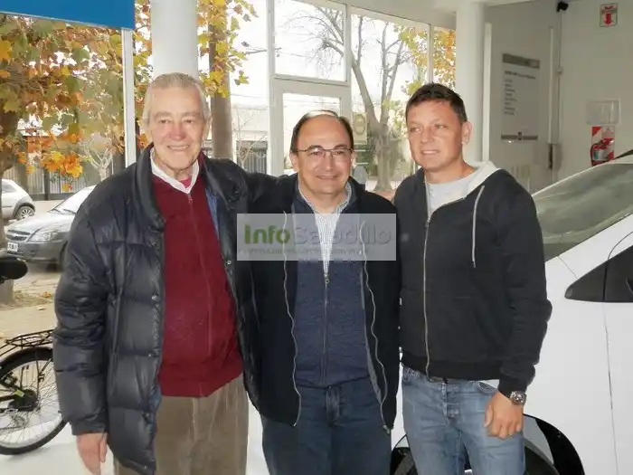 El Intendente Salomón recibió a Guillermo Ortelli en Saladillo