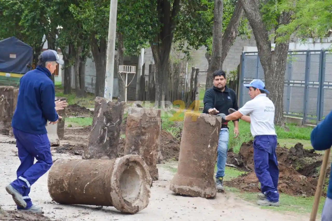 El Municipio prepara una nueva cuadra para ser pavimentada