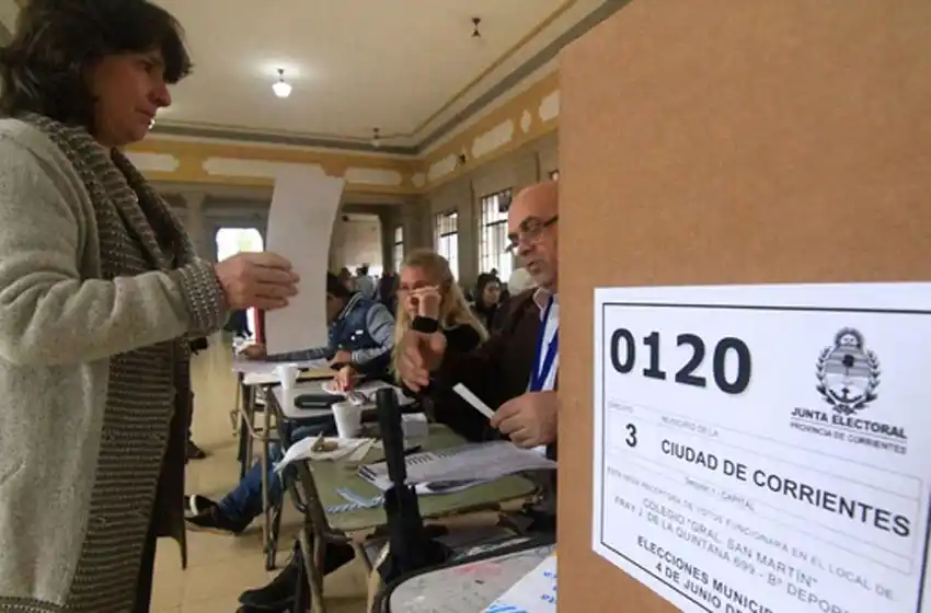 Corrientes elige gobernador