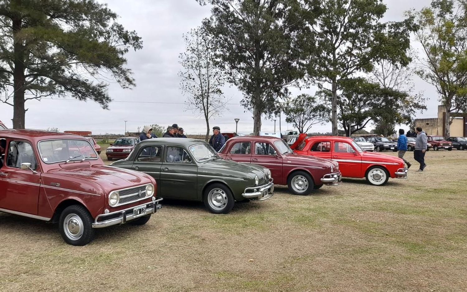 El Gordini de Alcides junto a algunos de sus pares-