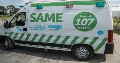Una ambulancia del SAME llegó hasta el domicilio, y a pesar del esfuerzo del personal la joven murió.