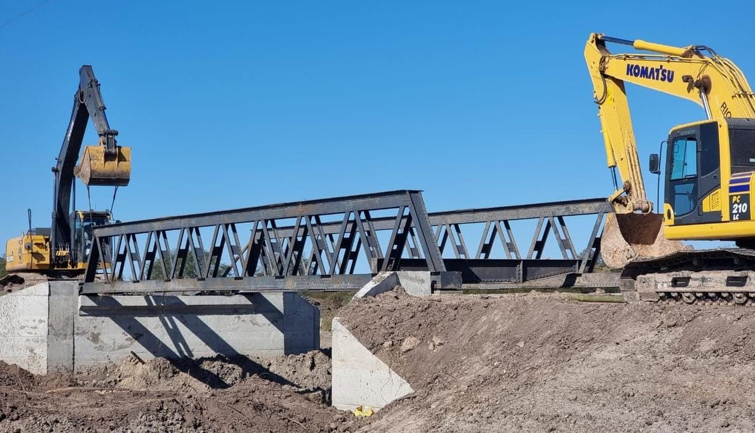 La obra provincial del acceso a la laguna El Cristal de Calchaquí rumbo a su terminación