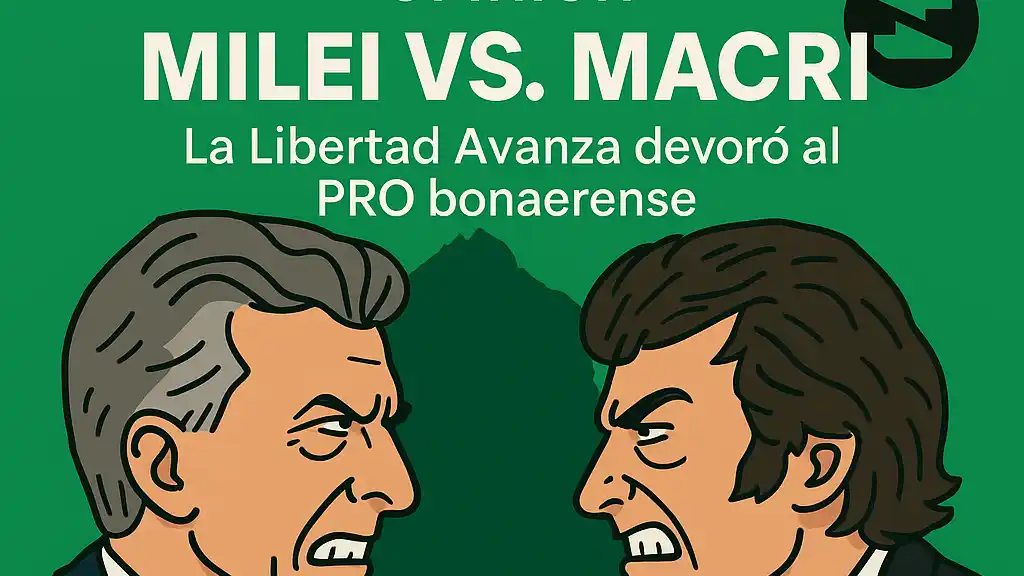 Duelo. Javier Milei entra en Buenos Aires.