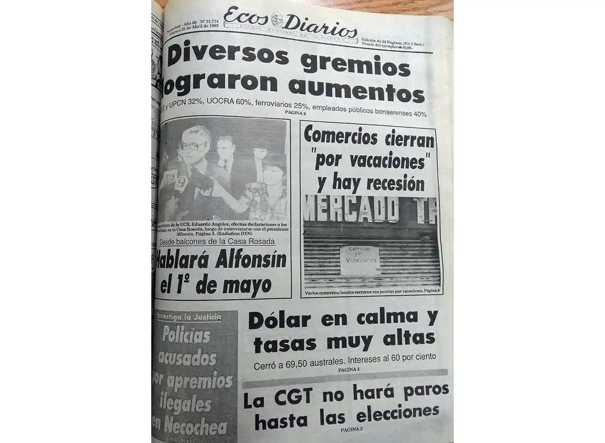 Viernes 21 de abril de 1989