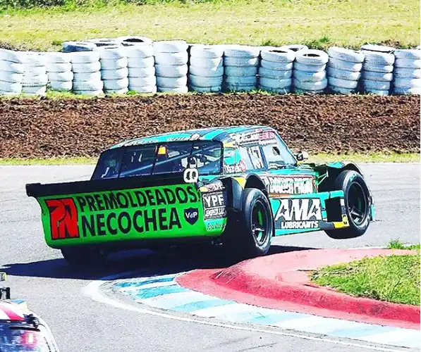 Juan Bautista no subió al podio. Llegó  quinto