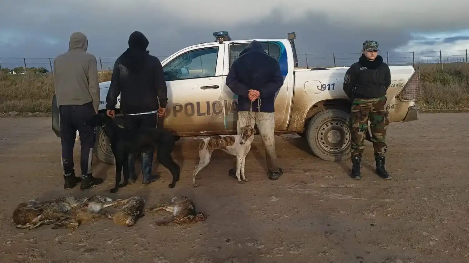 Los efectivos labraron actuaciones por caza furtiva tras interceptar a tres personas que practicaban dicha actividad de manera ilegal
