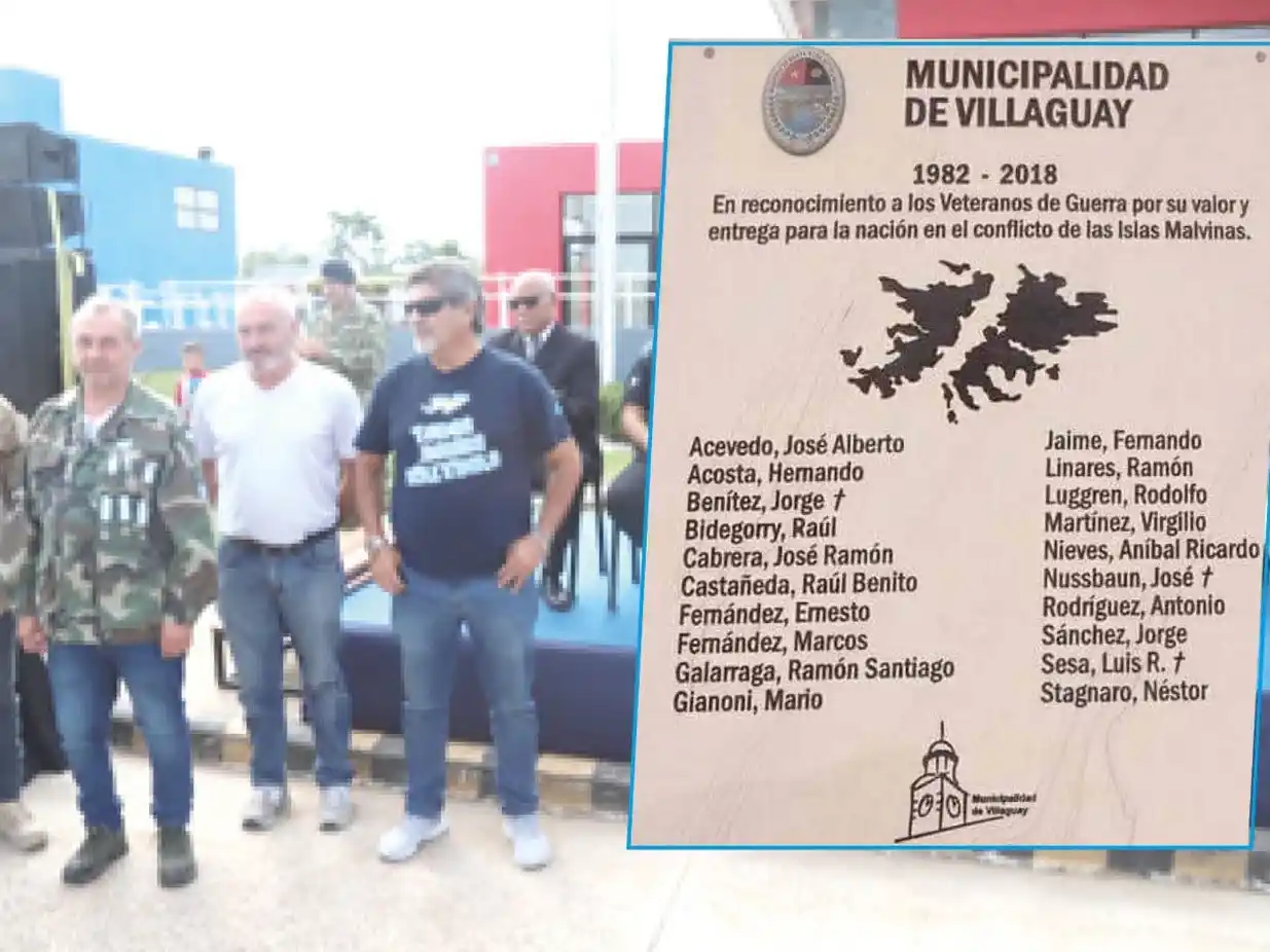 Eterno honor a los héroes: Villaguay reafirma su compromiso con los veteranos de Malvinas