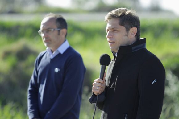 En medio de la crisis por la falta de GNC, Kicillof inaugura una estación de gas en Bolívar