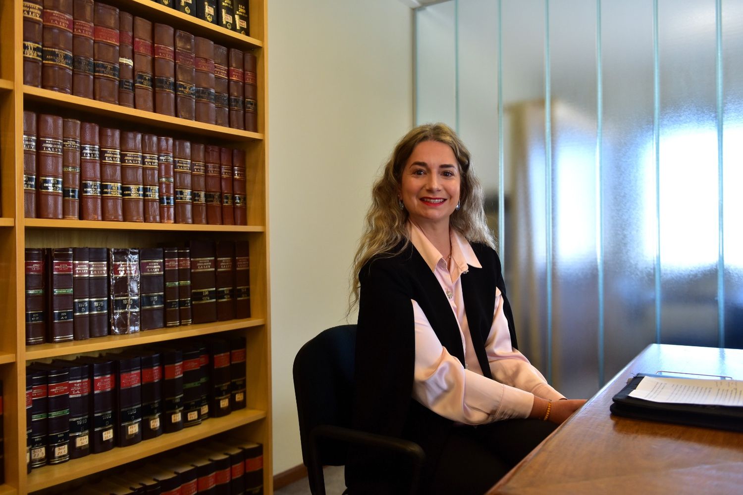 María Emilia Pedrone, coordinadora del consultorio jurídico.