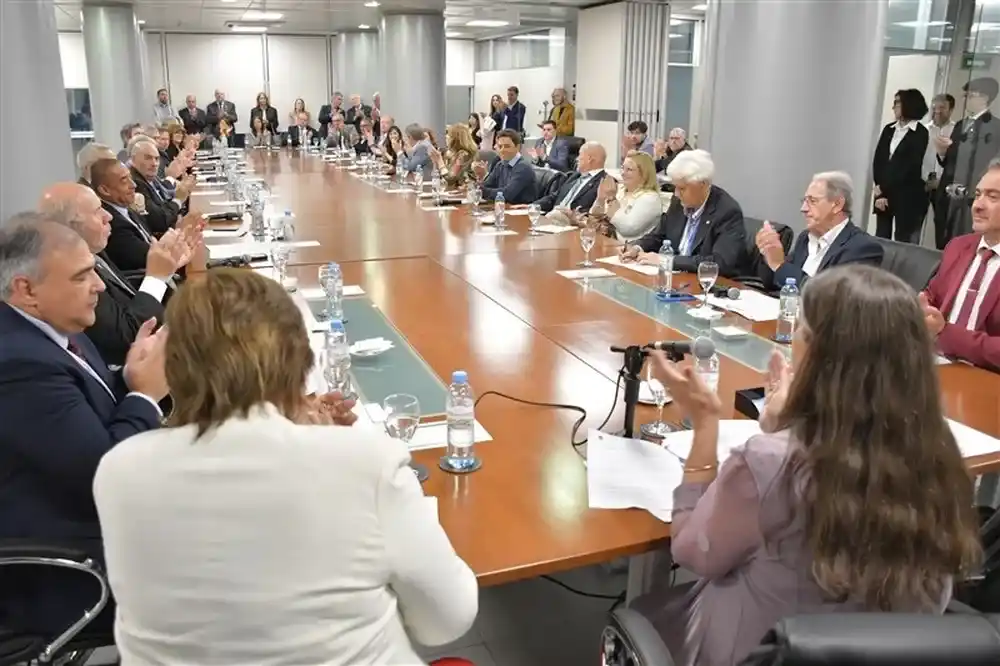 Reunión del Consejo Profesional de Ciencias Económicas.