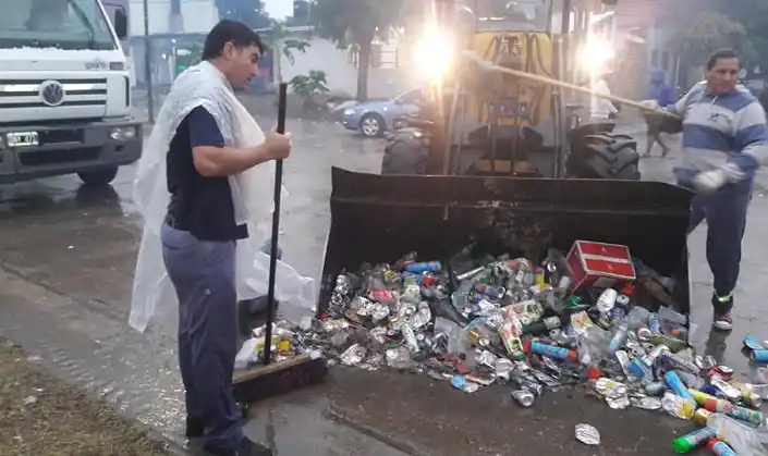 Desde el Municipio destacaron el operativo de limpieza en costanera