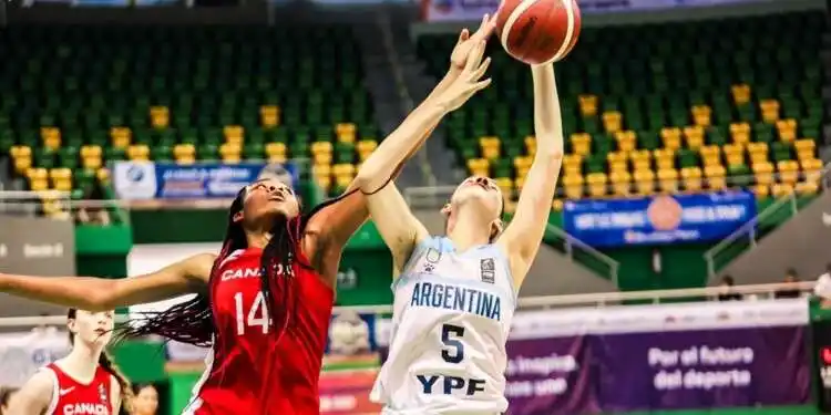 Dura derrota de la selección
femenina U16 ante Canadá