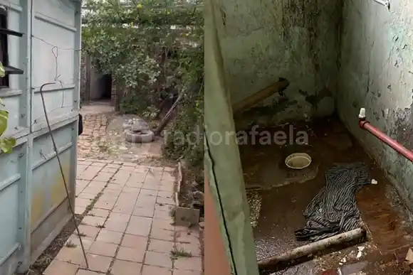 Le robaron cuatro veces, se tuvo que ir de la casa y, al volver, descubrió que le robaron el inodoro