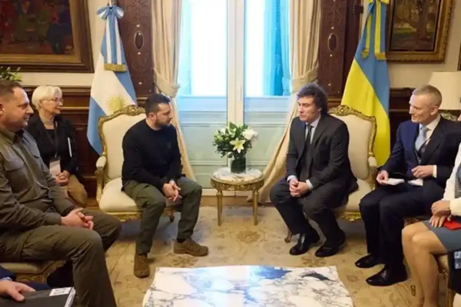  Zelenski invitó a Milei a la Cumbre de Paz que se hará en Suiza