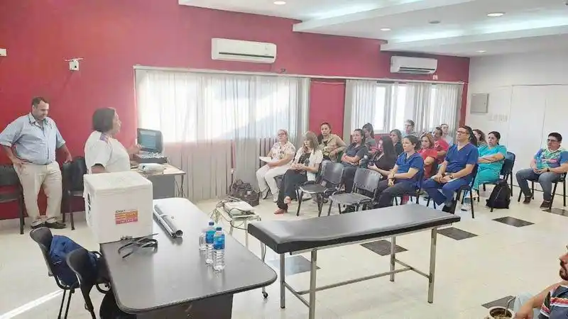 En el Hospital de Clorinda se dictó la 1.a 
Jornada de cardiología de emergencia en red