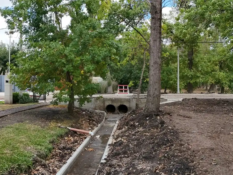 Concluyeron las obras viales e hídricas en el barrio Sumalao
