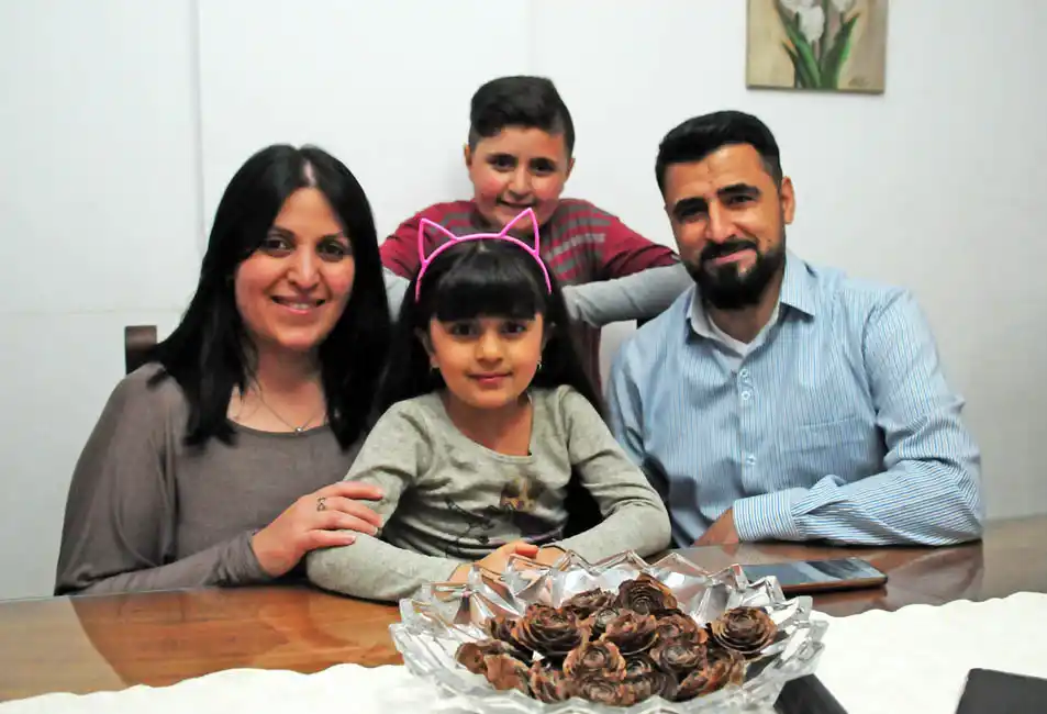 Refugiados sirios destacaron la tranquilidad con la que se vive en Tandil