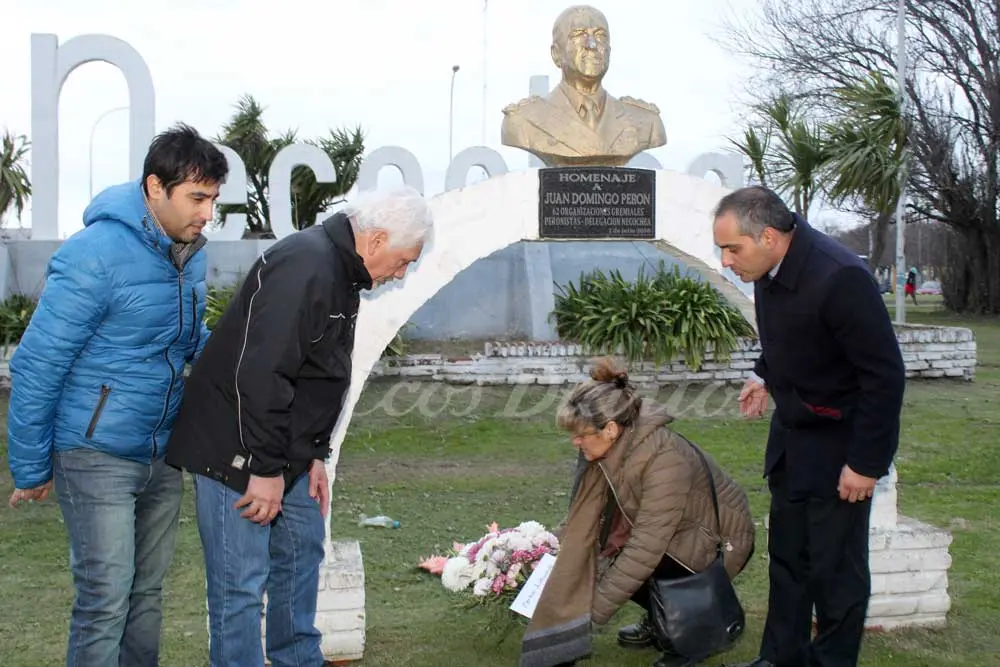 Recordaron a Juan Domingo Perón