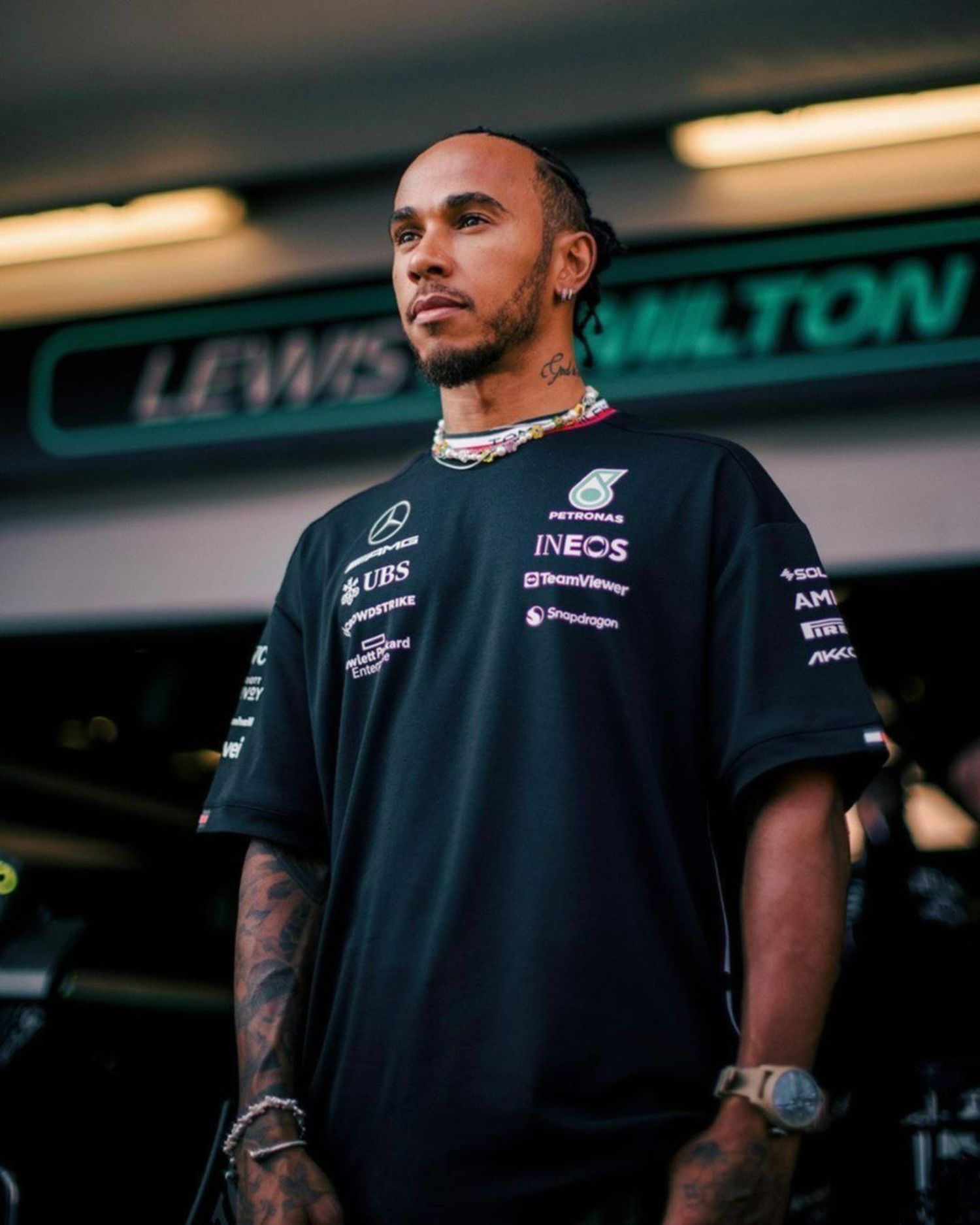 El sentido posteo de Lewis Hamilton recordando a su máximo ídolo