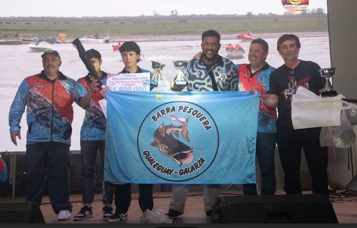 La Fiesta del Bagre Gualeyo se vivió a pura pasión pesquera
