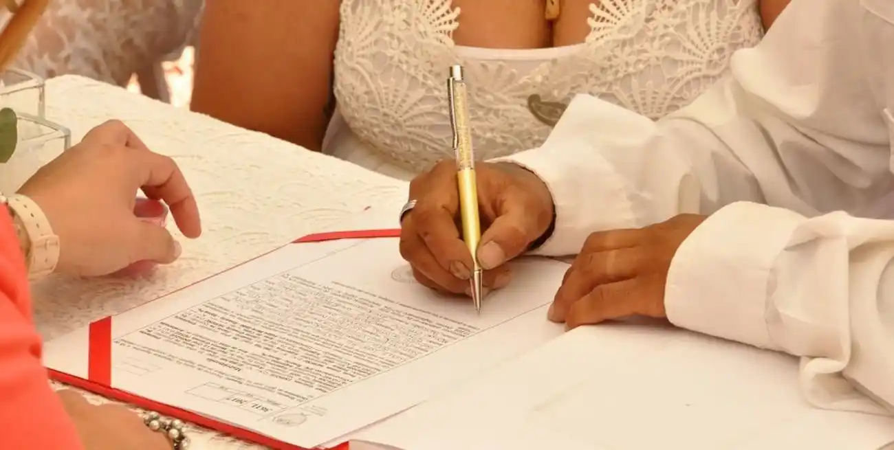 En dos años, cayó el número de matrimonios en esta capital