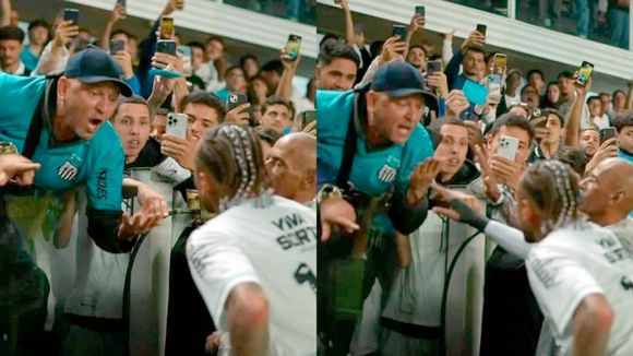 Neymar atraviesa su peor momento: se insultó cara a cara con un hincha y su equipo quedó en descenso