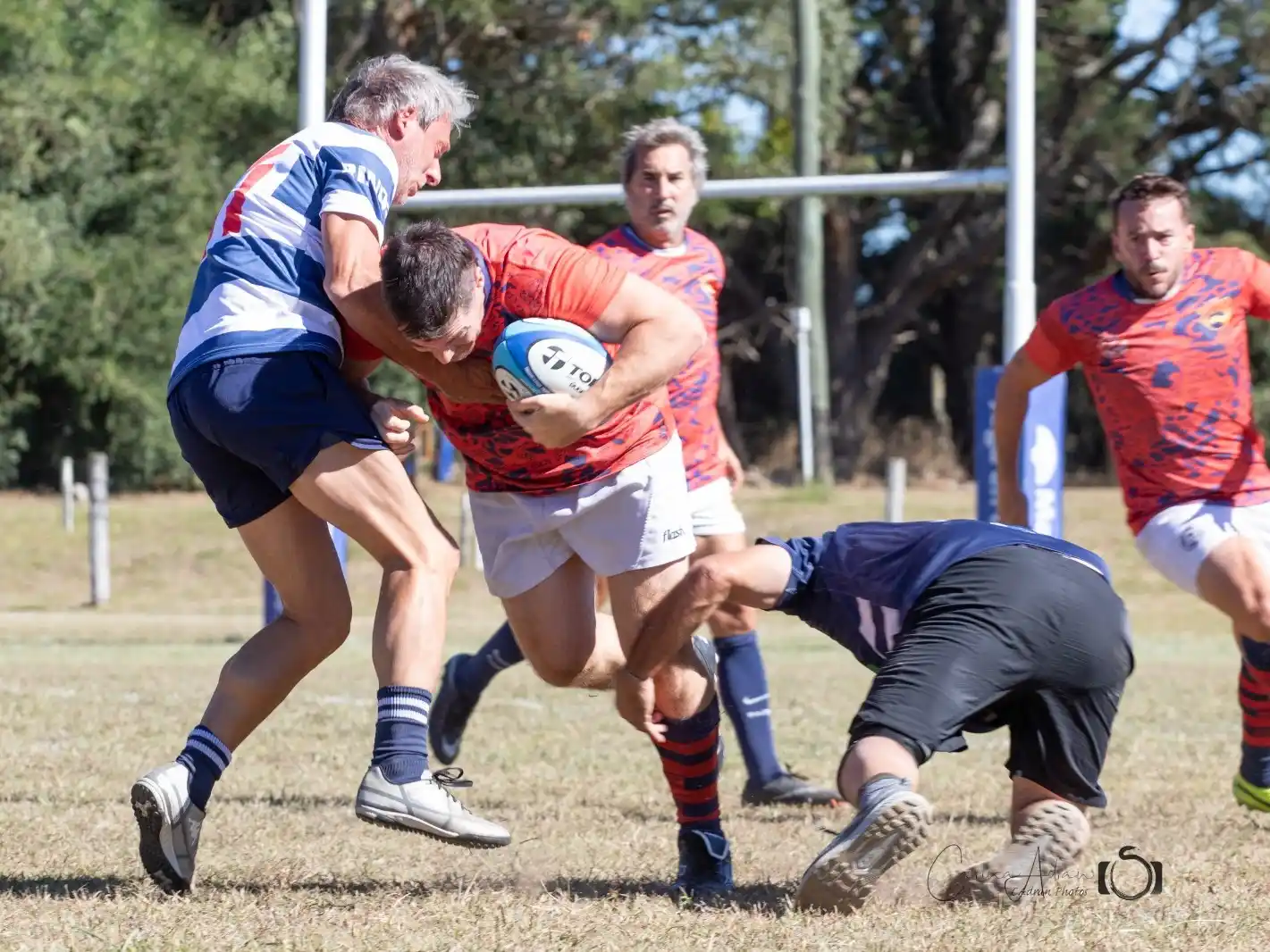 T-Rex de Náutico mantuvo el invicto en encuentro de rugby veteranos en Mar del Plata