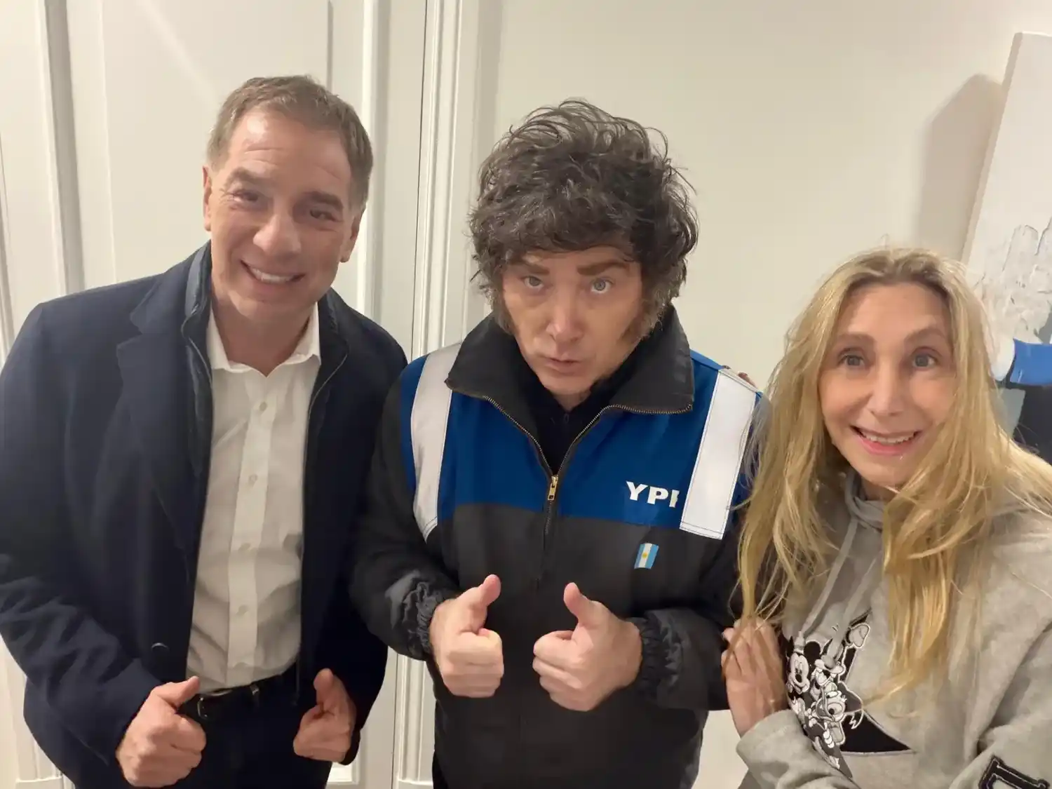 Javier Milei confirmó que Diego Santilli es el nuevo jefe de Gabinete