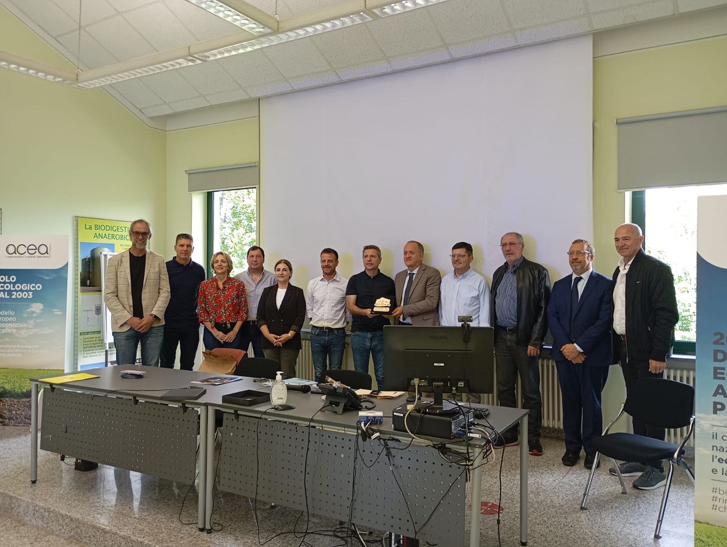 La delegación sanfrancisqueña en Italia para un intercambio de experiencias y potencialidades para el futuro.