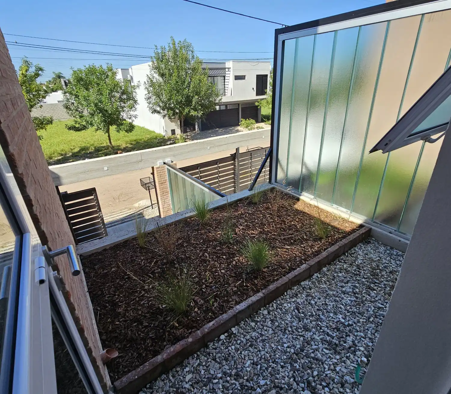 duplex sustentable terraza