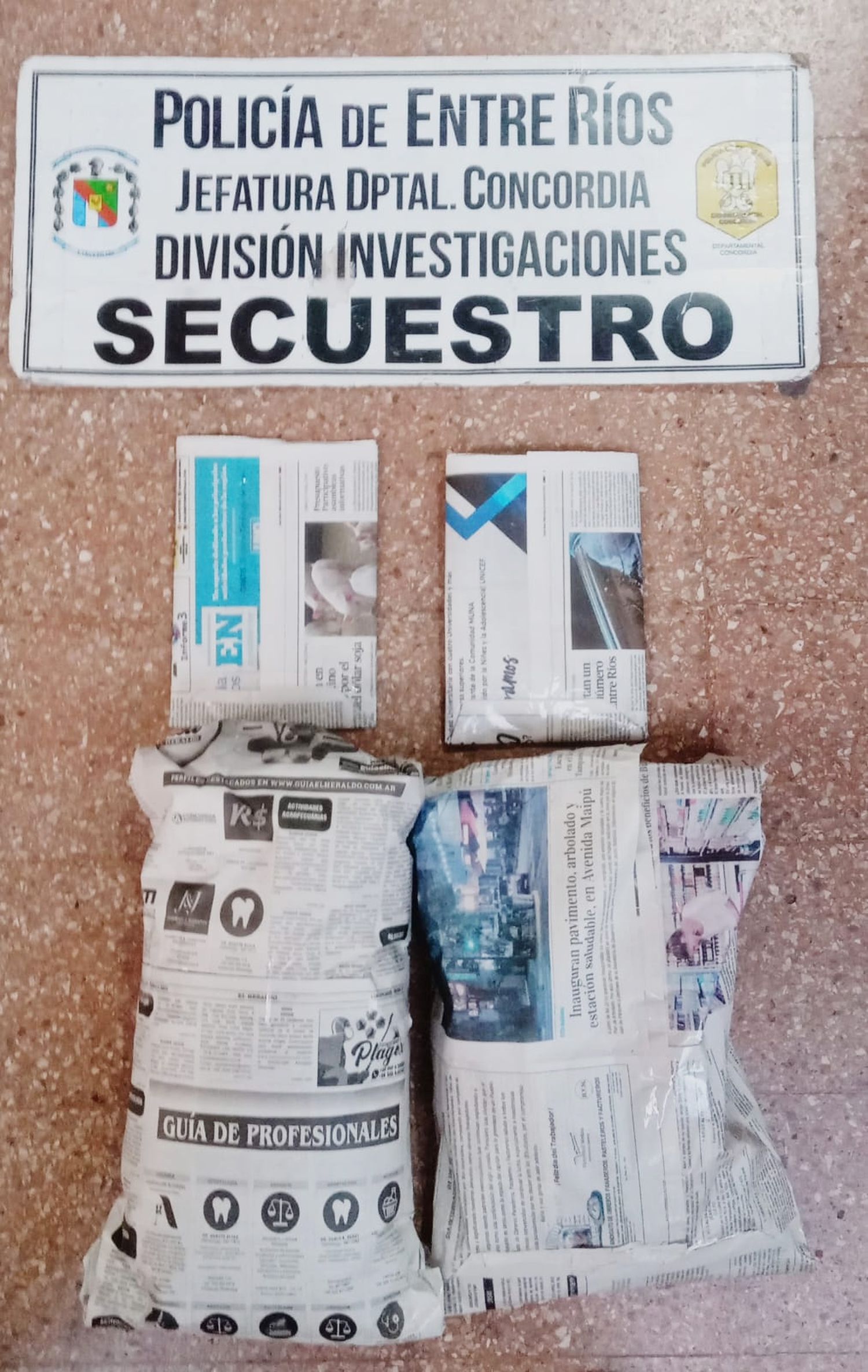 Secuestro de pruebas de interés de una causa bajo investigación