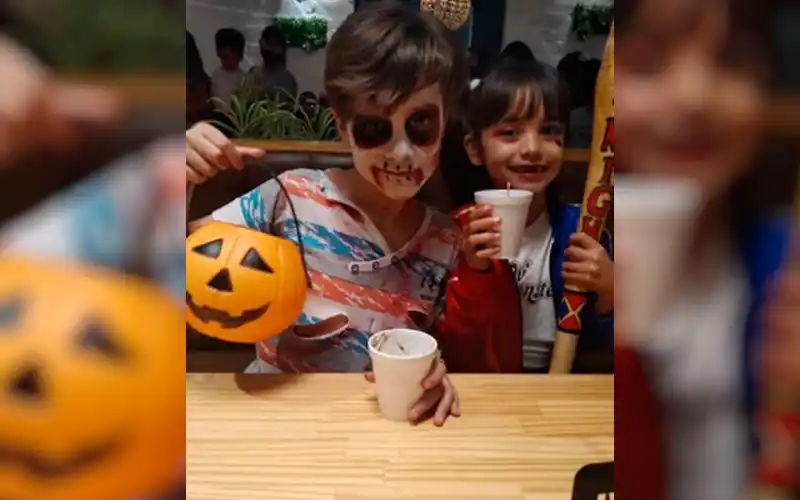 Halloween: Yan agradece a la heladería Trento