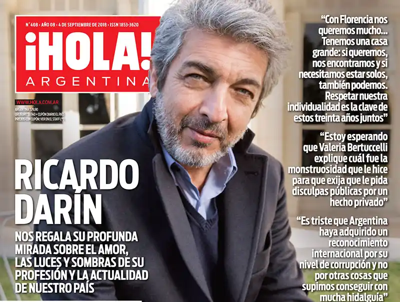 Una entrevista íntima a Ricardo Darín en ¡Hola!