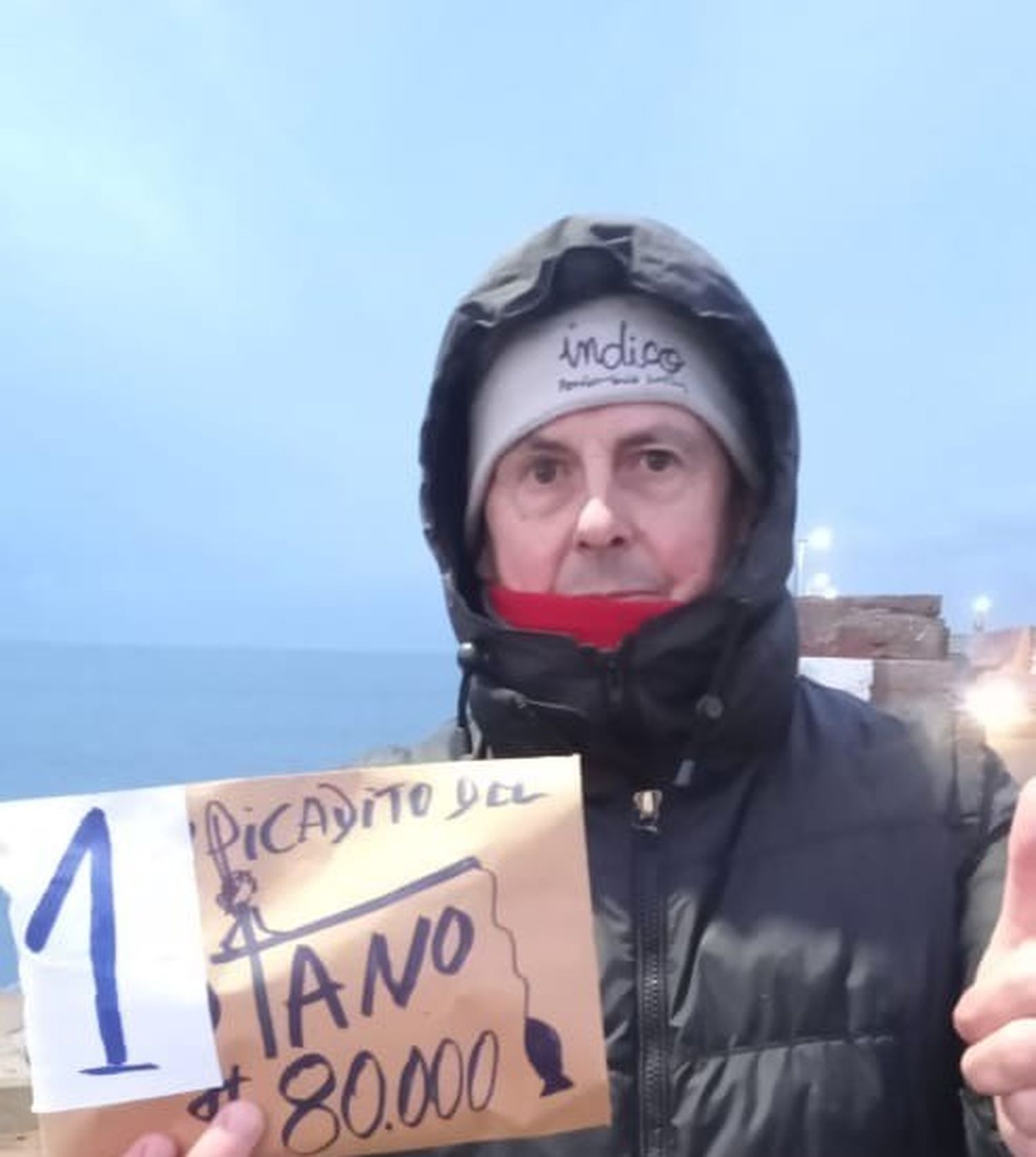 Juan Carlos Limbato finalizó primero en el "Picadito"