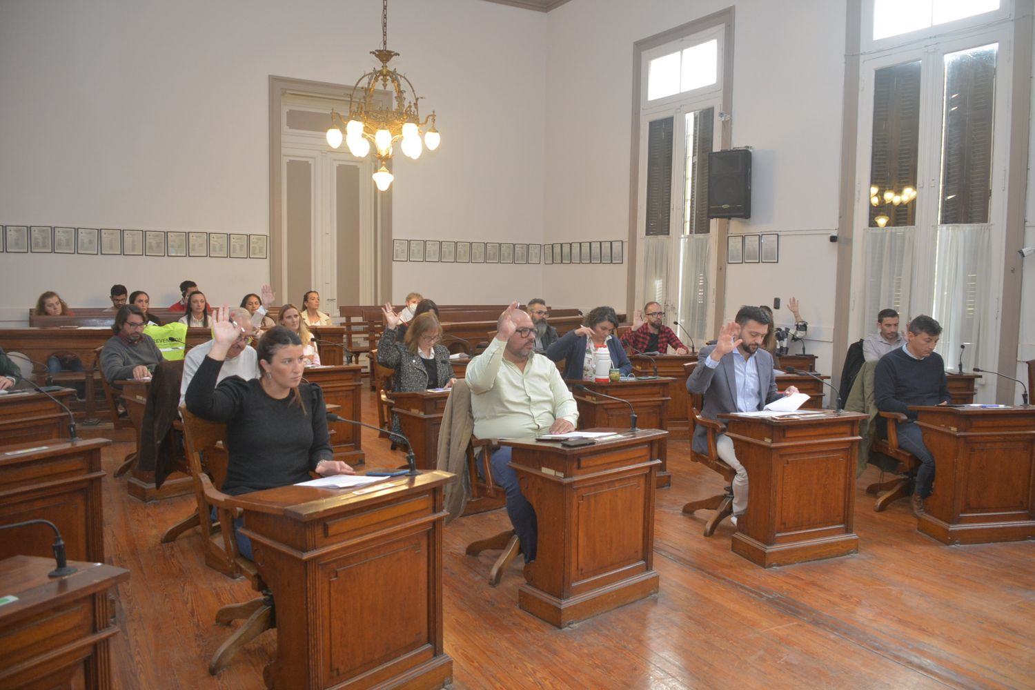 Tras las desvinculaciones, presentaron al Concejo un proyecto para la creación de la Guardia Urbana