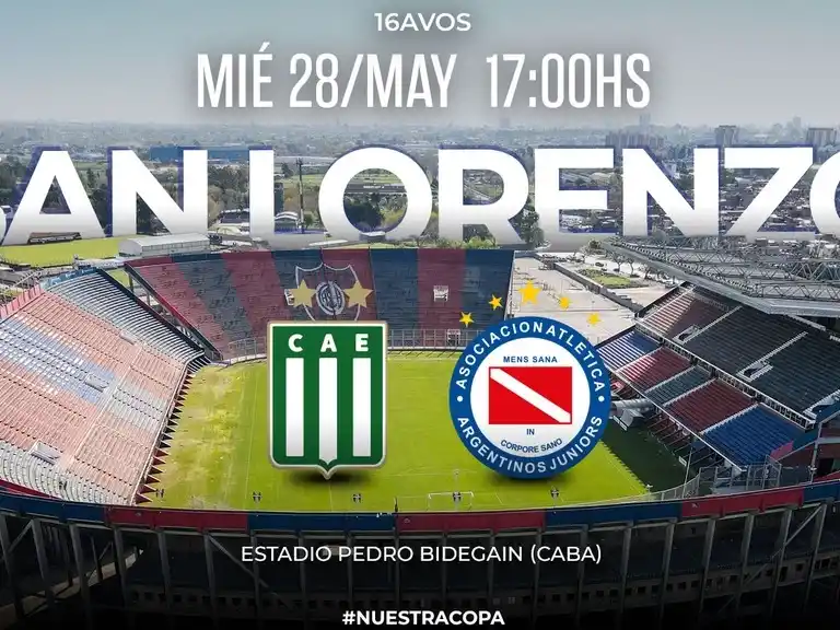 Se juega con público de ambas parcialidades en Boedo.Foto:Copa Argentina