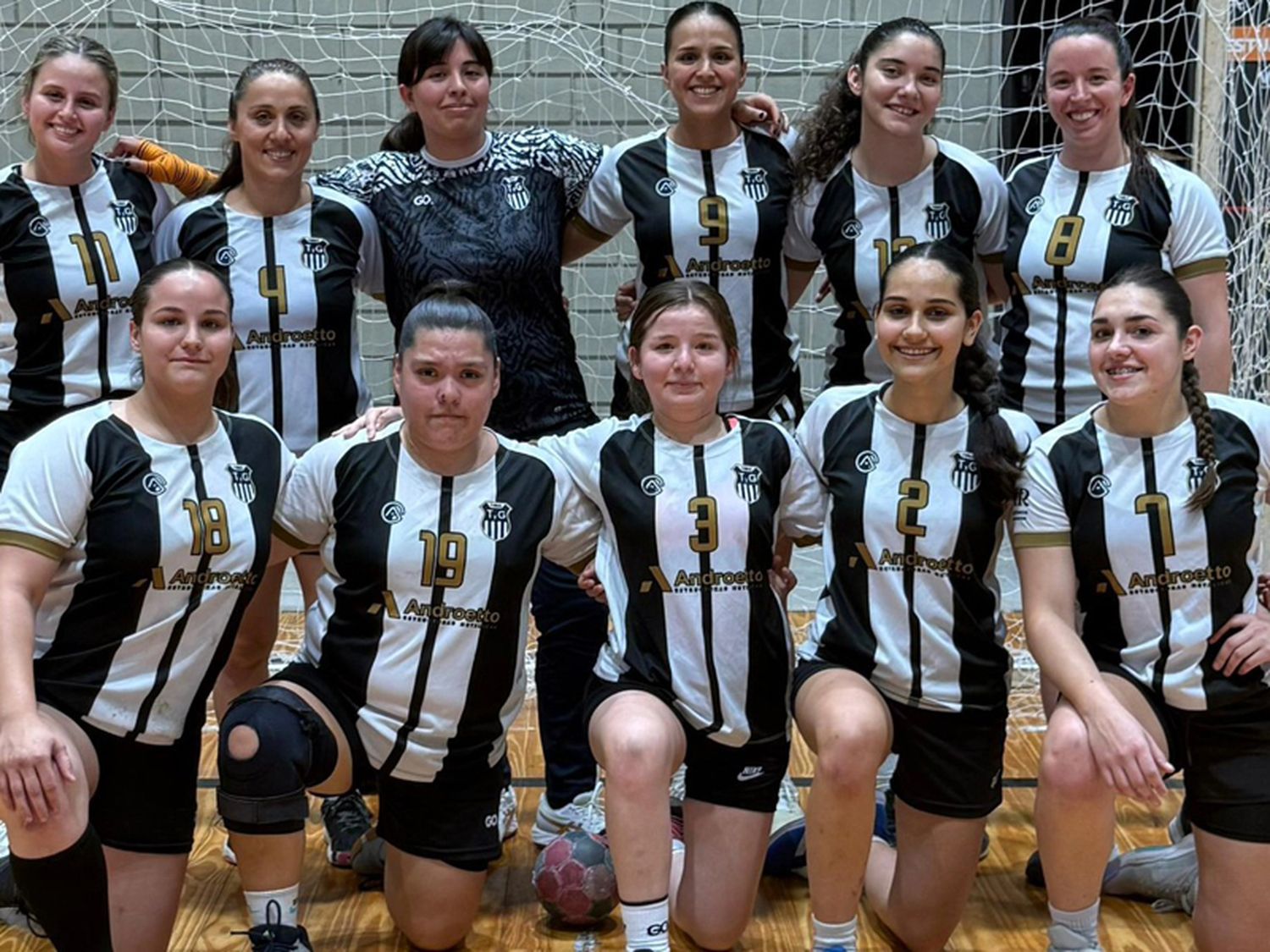 Las chicas del "albinegro" se destacaron