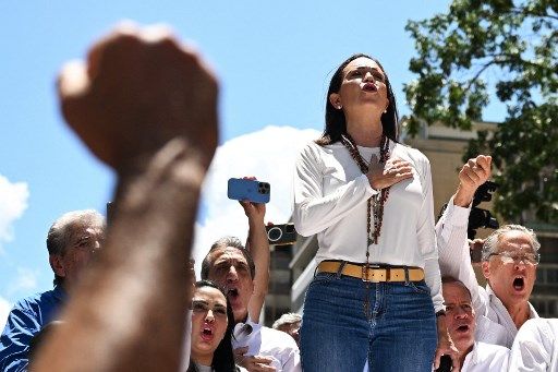 «CADA DÍA DAMOS un PASO MÁS»: María Corina asegura que «el  mundo está decidido a actuar»