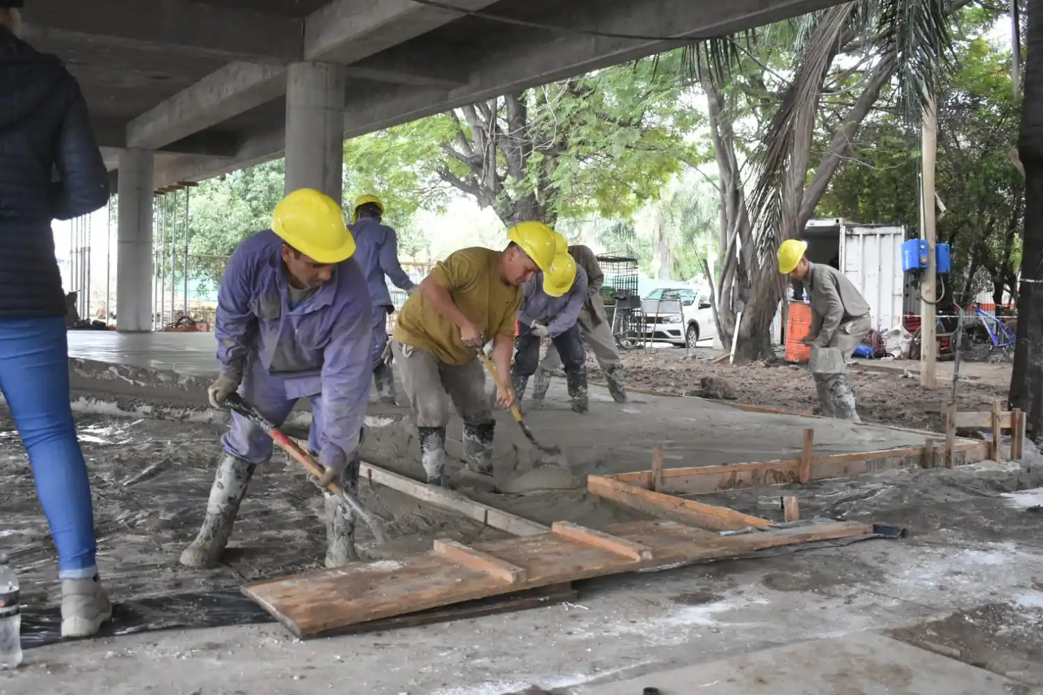 El Ministro Enrico recorrió las obras provinciales en el Hospital de Niños Orlando Alassia