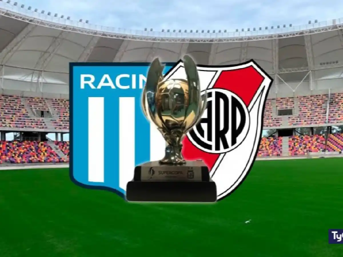 Racing y River se enfrentan en la final de la Supercopa Argentina