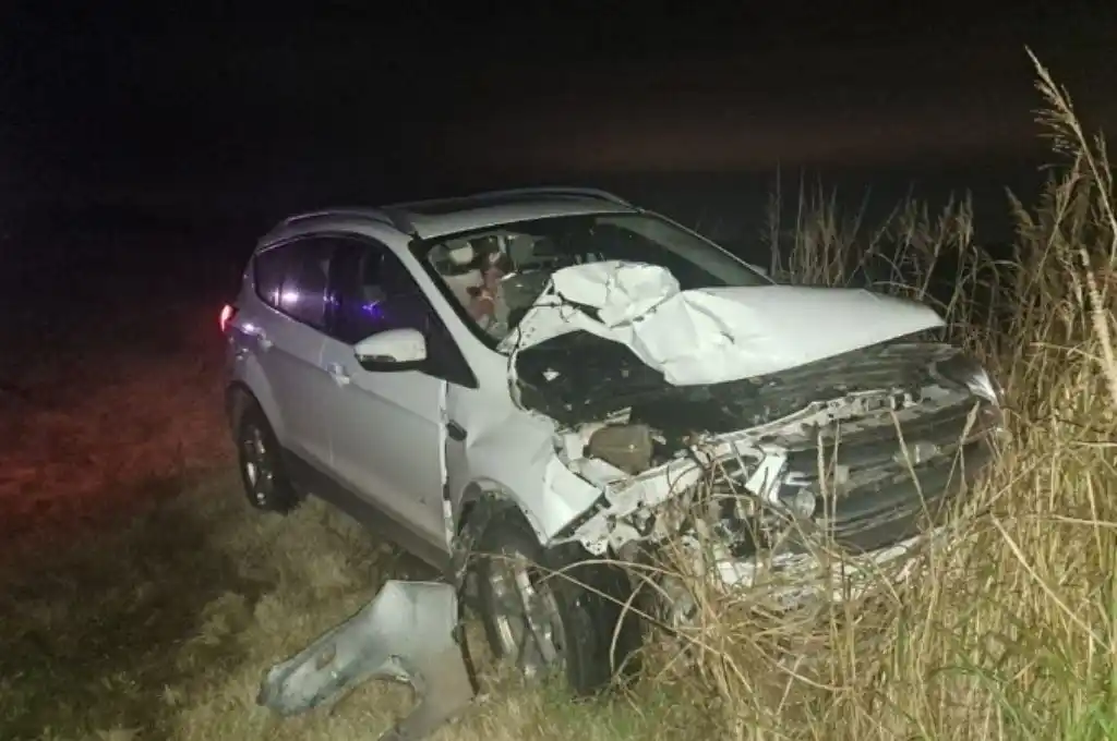 Accidente en autopista