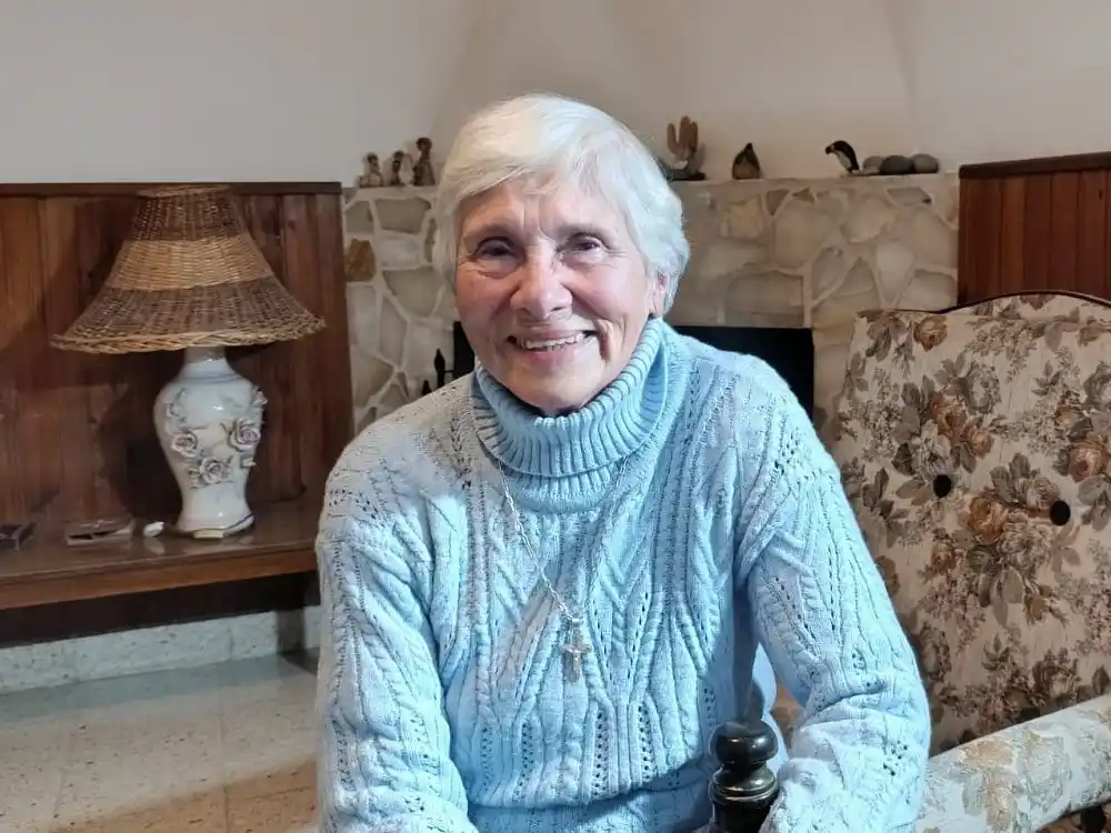 La Señorita Lidia, una jardinera de vocación